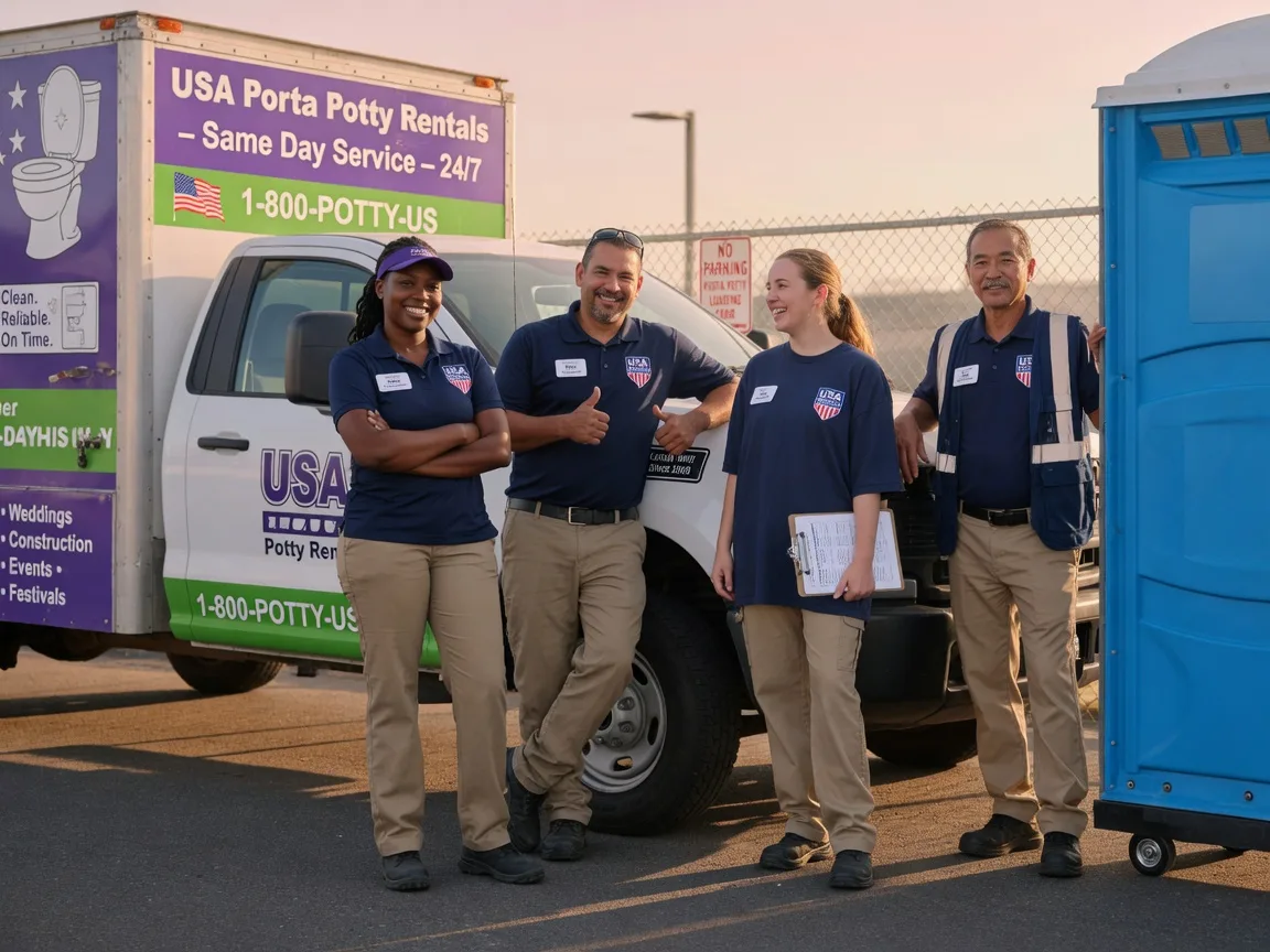 Porta Potty Rental company in Rover, AR